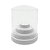 Porta Brocas Branco Dafu Com Tampa Transparente - Imagem 1