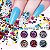 bolinhas decorativas lantejoulas para unhas nails - Imagem 2