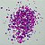 glitter flocado mix de cores 12 unidades decoração - Imagem 1