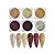 Kit Glitter Para Unhas Maquiagens Cores Variadas 6 Unidades - Imagem 1