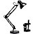 Luminaria Pixar Articulada Abajur de Mesa Garra e Base preto - Imagem 1