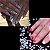 pedraria para unhas strass decoração de unha furtacor/prata - Imagem 2