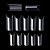 tips helen color curvatura c transparente nails com 100 - Imagem 1