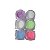 Kit Glitter Fino Pequeno 6 Unidades Nail Unha Make - Imagem 2