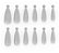 molde estileto para polygel alongamento  para unhas 100 - Imagem 1