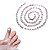 HXZL-001 Corrente de Strass furta cor Decoraçao nails - Imagem 1