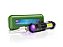Mini Lanterna Led 2x1 Recarregavel cabo USB Zoom Luz Roxa - Imagem 1