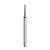 Broca Diamantada Blister Modelo 718 Medium King Nails - Imagem 1