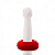 Broca Cerâmica ESFERICA 3/32 Small lBall  F vermelho - Imagem 1