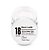 Gel Sculpting 18 white Unhas Glitter Nails Design 15ml - Real Love - Imagem 1