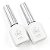 Kit Francesinha Esmalte Em Gel D&Z Branco e Randa - Imagem 1