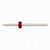 broca de ceramica fina para cuticula small flame alongamento - Imagem 1