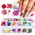 decoração mix flor e flor seca com 12 nails - Imagem 1