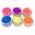 torre pó neon glitter 6 cores  unhas maquiagem make e corpo - Imagem 1
