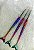 kit 3 pinceis helen color sereia ponta fina - Imagem 1