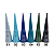 Esmalte em Gel 12ml D&Z Coleção Luxo azul Unidade - Imagem 1