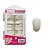 Kit 100 Unhas tips Postiças curtas arredondada leitosa nail - Imagem 1