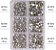 strass helen color  ss8 1440pcs pedraria de unha nails - Imagem 3