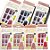 Unha Postiça Autocolante Pretty Nails Colorida 24 Unhas Sortida - Imagem 1