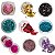 Kit Mix Decoração Glitter E Madreperola Folha de Ouro com 24 - Imagem 1