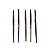 Kit 5 Pincel para Unhas Decoração Acrilico Profissional - Imagem 1