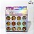kit 10 folhas de ouro nail desIgner prata doura - Imagem 2