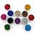 mix gliter real love 12 unidades nails - Imagem 1