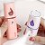 aparelho vaporizador nano mister spray com luz e rosa - Imagem 1