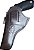 .38 .357 Cano de 4" Externo Balaio arame Café Coldre Revólver - Imagem 4