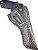 .38 .357 .44 Cano 6,5" Duplo Porte Crocodilo Marinho Coldre Revólver - Imagem 2