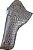 .38 .357 .44 Cano 6,5" Duplo Porte Crocodilo Marinho Coldre Revólver - Imagem 3