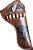 .38 .357 Cano 6" Externo Shield guns Telha Coldre Revólver - Imagem 1