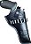 .357 Cano de 3" Externo Calibre Preto Coldre Revólver - Imagem 2