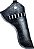 .38 .357 Cano 6" Externo Floral Preto Coldre Revólver - Imagem 1