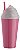 COPO CHANTILLY 550 ML ROSA BEBE TRANS - UN X 1 - Imagem 1