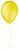 BALAO SR 9 LISO C/50 AMARELO CITRINO - PC X 1 - Imagem 1