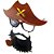 ACESS OCULOS PIRATA C/BARBA - CX X 12 - Imagem 1