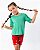 Camiseta Manga Fofinha Verde - Imagem 1