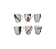 Conjunto De 6 Canecas Estampadas Vegetais Sortidas Noritake 15cm - Imagem 1