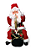 Papai Noel Tocando Saxofone 28x16cm - PEÇA ÚNICA - Imagem 1