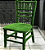 Cadeira Decorativa Tiffany Em Musgo  40x40x92cm - PEÇA ÚNICA - Imagem 1