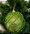 Bola De Glitter Verde 10cm - PEÇA UNICA - Imagem 1
