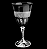 Jogo 6 Taças De Cristal Para Vinho Kleopatra 290ml Bohemia - Imagem 1