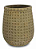 Vaso Em Cimento Praga 40x34x34cm - Imagem 1