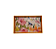 Bandeja Em Madeira Estampa Vanity Borda Laranja 32x20x4cm - Imagem 2