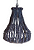 Luminária Teto Chandelier 48x60cm - Imagem 1