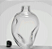 Vaso Em Vidro Alto Transparente 40cm - Imagem 1