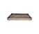Bandeja Retangular Em Prata Com Fundo Pedra St. James 40x24x4cm - Imagem 2