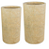 Vaso Em Cimento Giedo Camel 26x48cm - Imagem 1