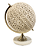 Globo Em Metal Com Fibras 25x31x36cm - Imagem 1
